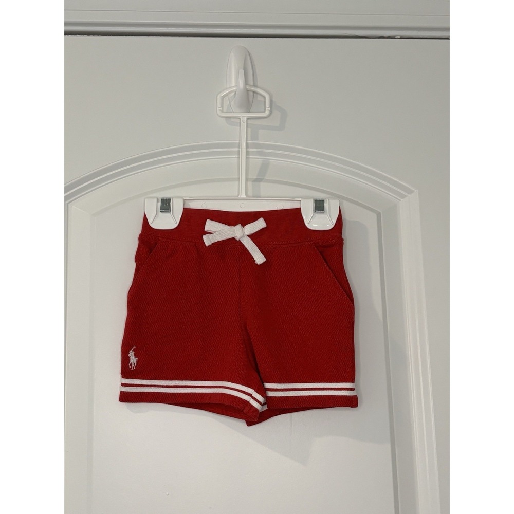 Ralph Lauren Baby Girl Sailor Short Set 3M NWT Red Nautical 2-Piece Outfit - Picture 7 of 8